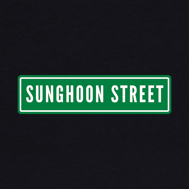 Sunghoon Street Sign ENHYPEN by wennstore